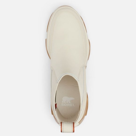 Sorel Brex Chelsea Leather Naturel Pull On Bootie Ankle Short Boots Shoes 8 NEW - Picture 3 of 7